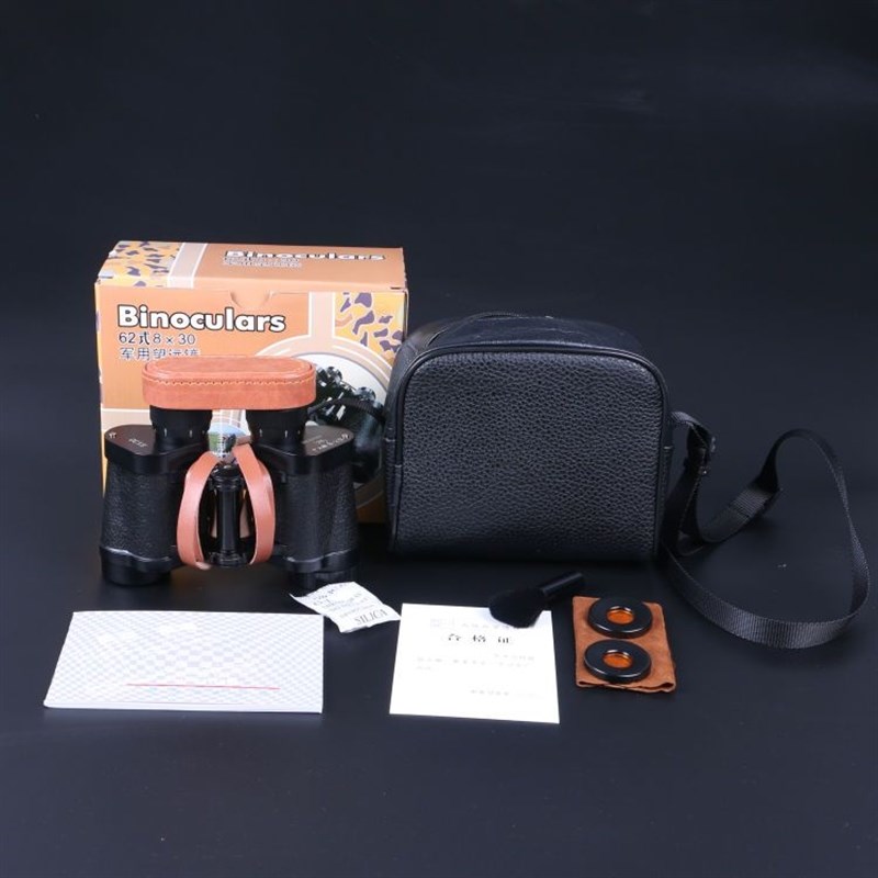 正宗六二62式军望远镜高清高倍防水便携测距夜视非红外8x30望眼镜