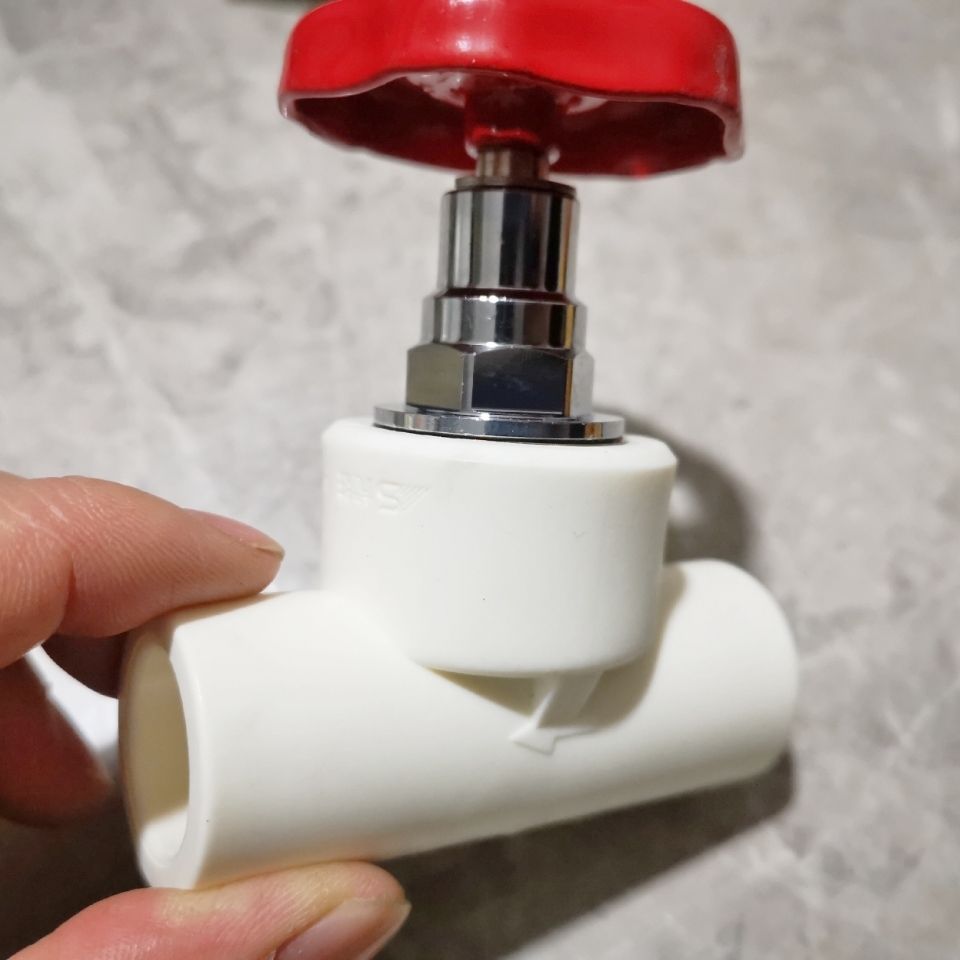 精品加厚铜芯ppr截止阀20 25 32 40 50 63阀门水管接头开关配件