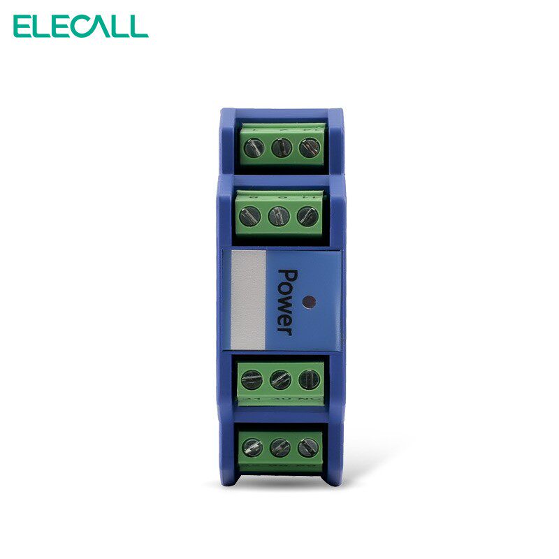ELE-AI单相直/交流电流变送器4-20ma电压频率变送12/24V导轨式
