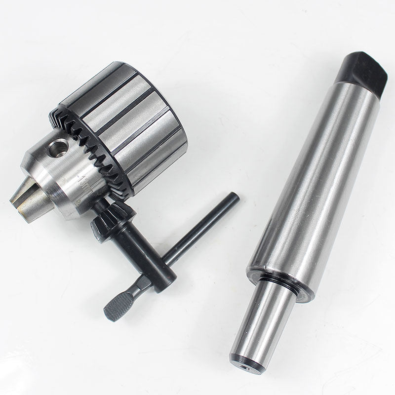 钻床钻夹头B16锥柄钻卡头车床台钻B18重型钻头夹头1-13 3-16 5-20