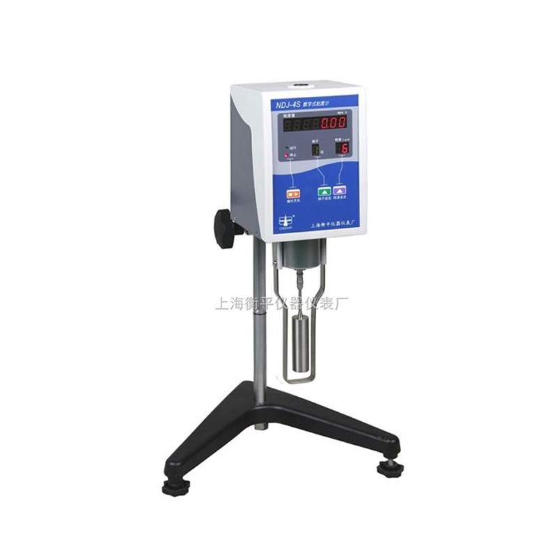 上海衡平NDJ-4s实验室数显旋转粘度计黏度仪涂料油漆粘度