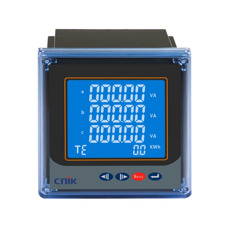 LCD多功能网络电力仪表电流电压监测RS485数显表智能用电测控电表