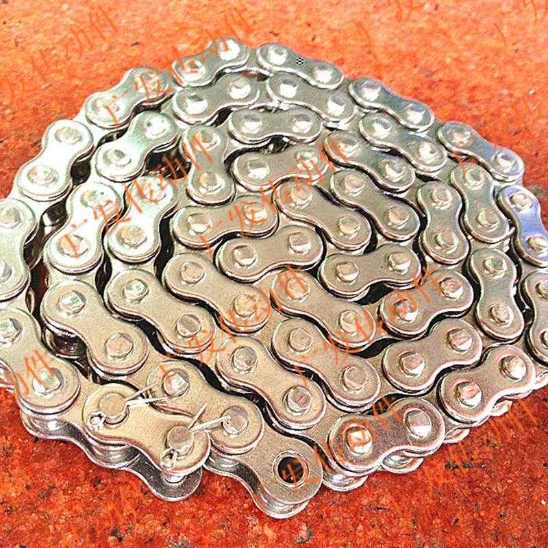 不锈钢链条08B-1(4分不锈钢链条)1.5米/条 120节 304不锈钢