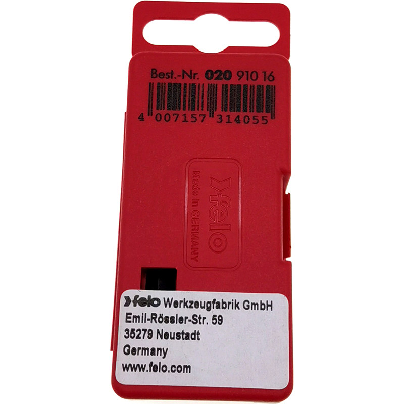 德国进口飞龙FELO 13件套装磁性十字一米字螺丝批刀头手动电批咀