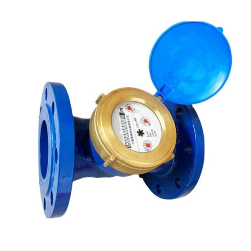 汇特益螺翼式液封水表铁壳机械数字直读大口径冷水表工业冷水表LX