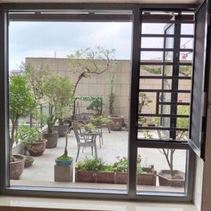 厦门断桥铝门窗封阳台定制铝合金阳光房隔音隔热落地双玻璃平开窗