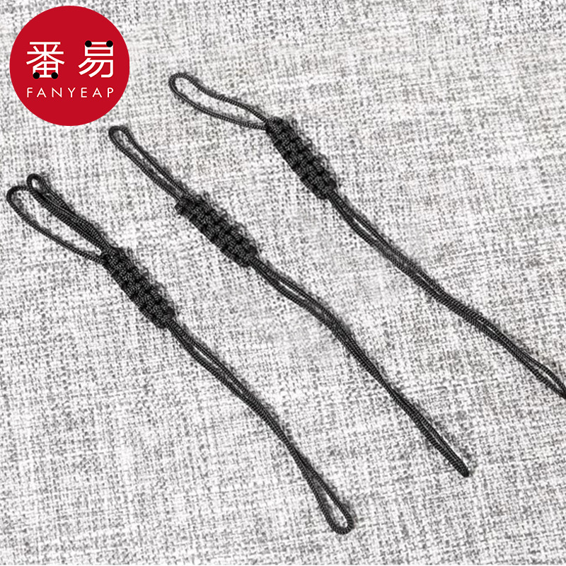 壶绳AA1S242-茶道配件茶壶盖绳子保护防摔绳易学绑紫砂壶手工编