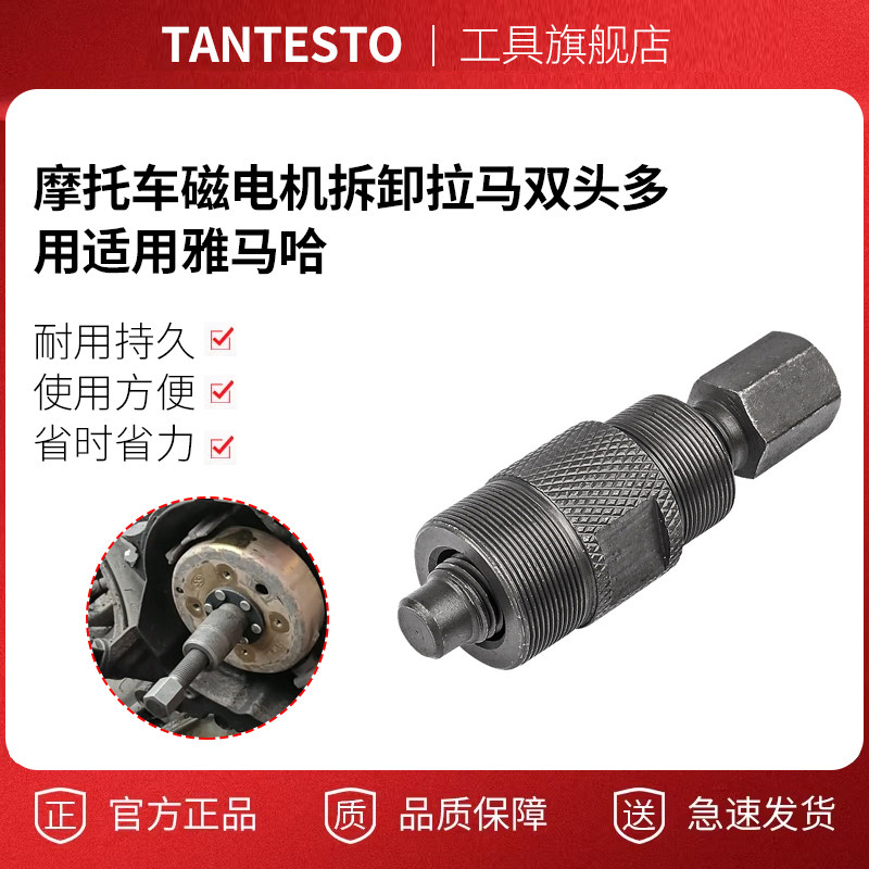摩托车磁电机拆卸拉马tantesto