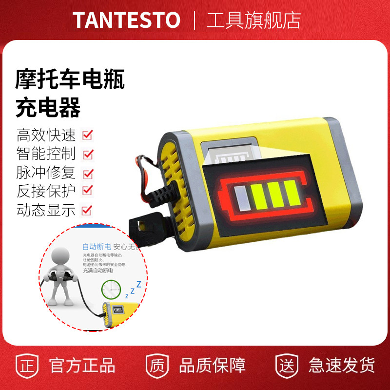 摩托车电瓶充电器配件TANTESTO