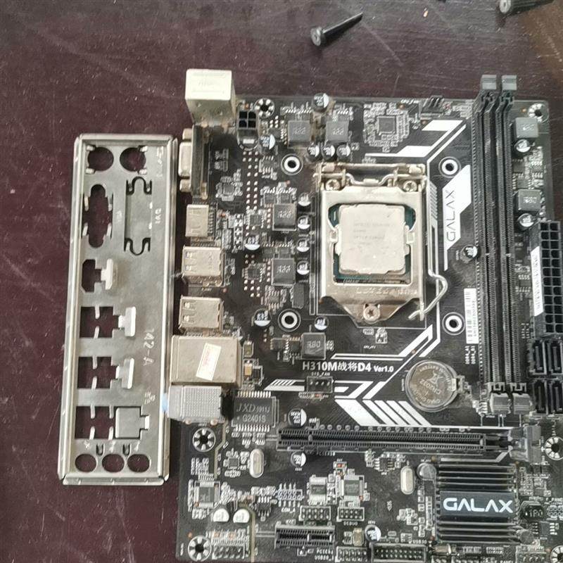 【议价】影驰 h310m战将d4 拆机功能完好.送个g4900cpu