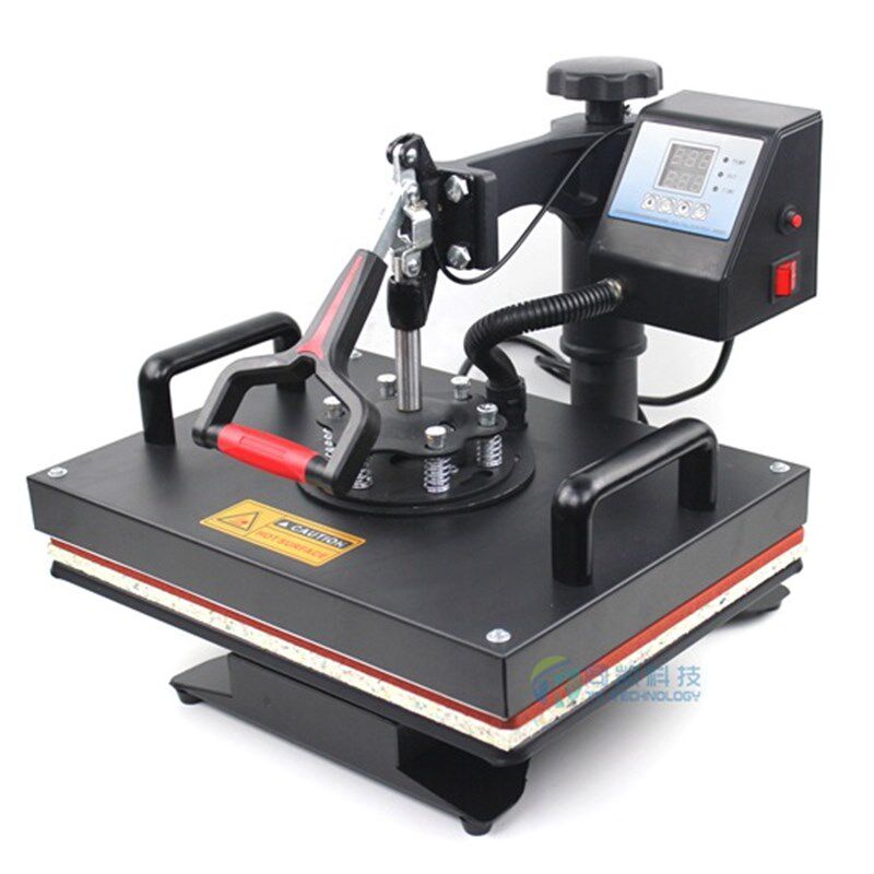 极速新款多功g能组合机5五合一摇头压烫机热转印机机器小型转印机