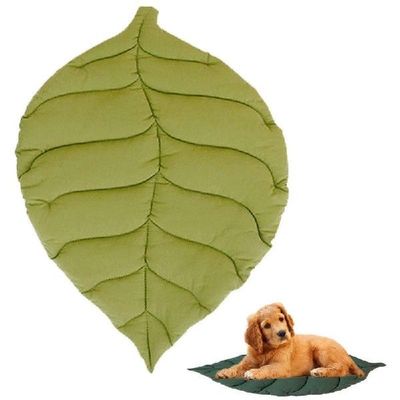 极速Leaf Shape Domg Mat Pet Mats For Sleeping Washable Pet B
