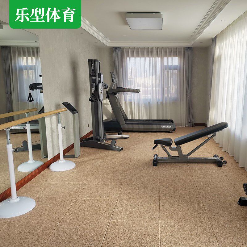 极速健身房橡胶地垫减震垫哑铃跑步机力量区N专用隔音防滑加厚拼