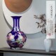 饰电视 家居客厅Q插花酒店装 新品 景德镇落地花瓶陶瓷器大号新中式
