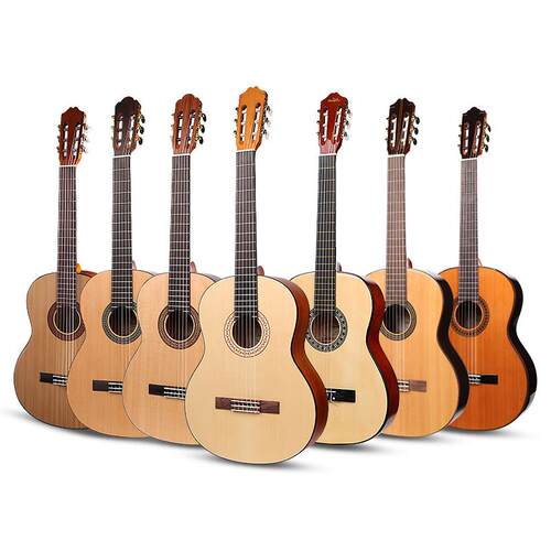 极速欧洲新款全单板古典吉他t初学者儿童34寸36寸39寸单板尼龙弦