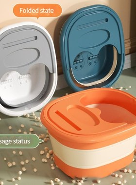 极速Foaot Soaking Bucket Large Capacity Folding Basin Foot B