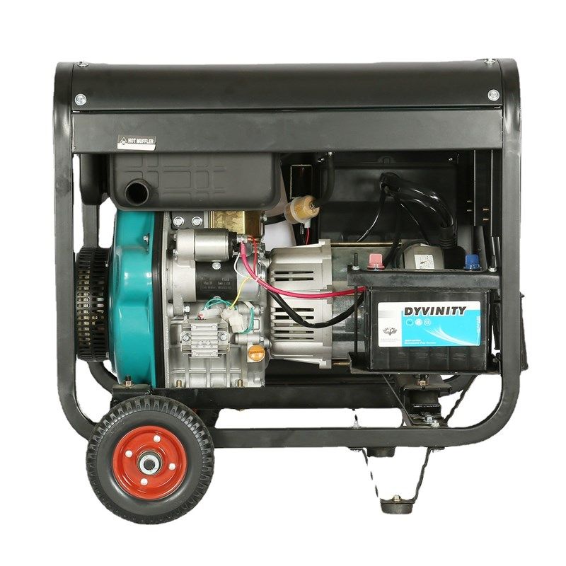 极速无锡动力柴油发电机n组家用5/6/10kw8千瓦单相220V双电压三相