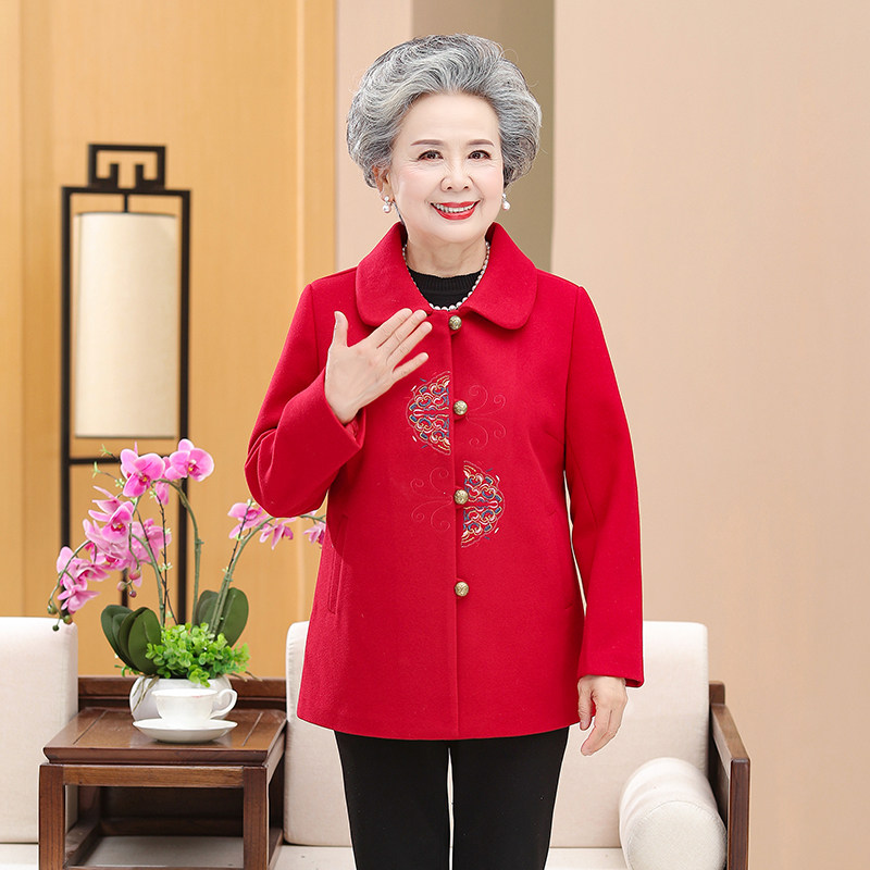 极速老年人春秋装女60-70岁中老年女装