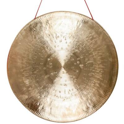 极速铜锣开道锣鼓打击乐器开业庆典小锣鼓大锣黄R铜响锣传统挂件