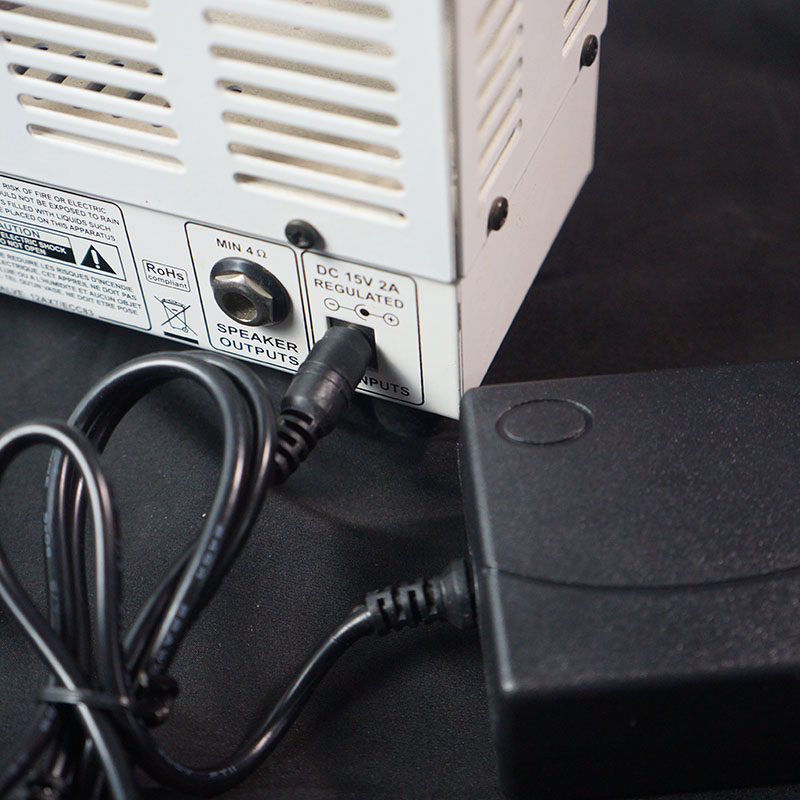 极速15v音箱电源 吉他音响t DC适配器 橘子小强箱头 内正外负 乐