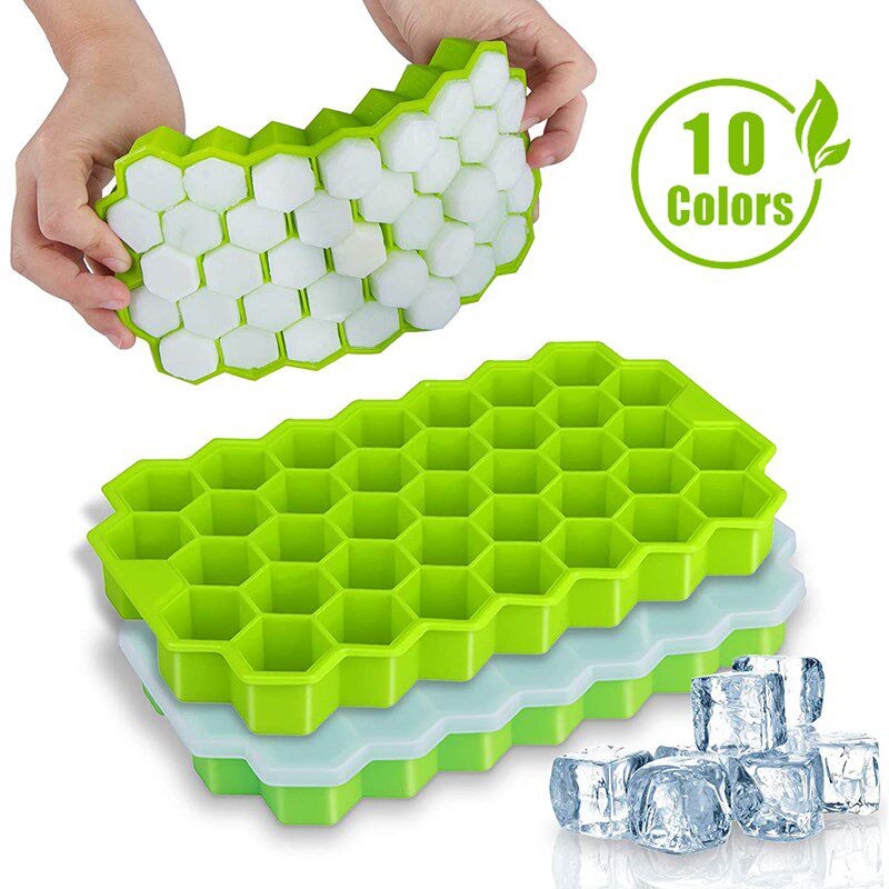 极速Ice Cube Tray Ice Cube Mazker Silicones Ice Mould Honeyc