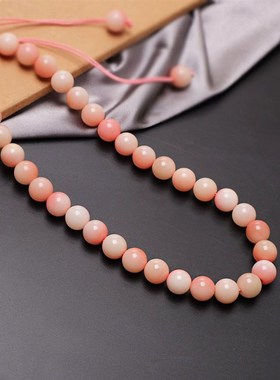 极速樱花粉菩提根项链短款文艺国风气质I锁骨链女小众菩提子挂饰
