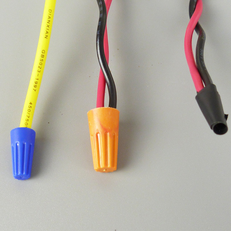 极速P1 2 3 4 5 6螺旋式压线帽 电线闭端L端子 SP1旋转式尼龙接线