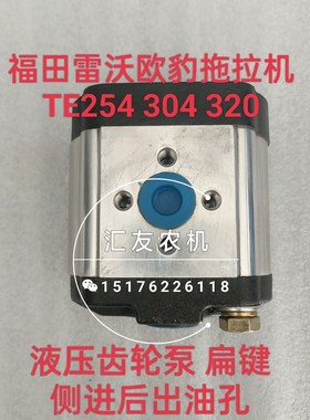 极速福田雷沃欧豹拖拉机 TE254 304 320 324 液压齿轮Y泵 升降齿