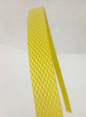 极速新款PP塑料经济B级打包带夹心热熔带半自动机用W黄色包装带手