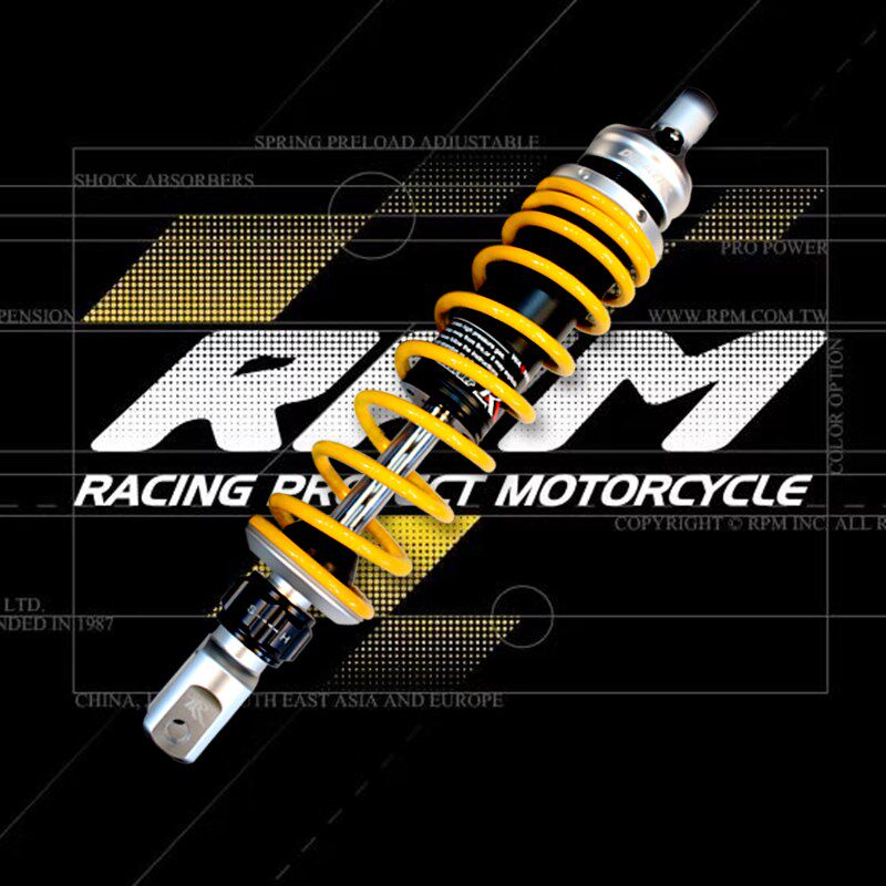 极速RPM后避震NMAX155劲战小牛N1S M+佳御巧格i福喜WAS电动车后减