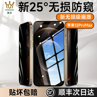 膜后无尘仓iPhone12promax钢化膜