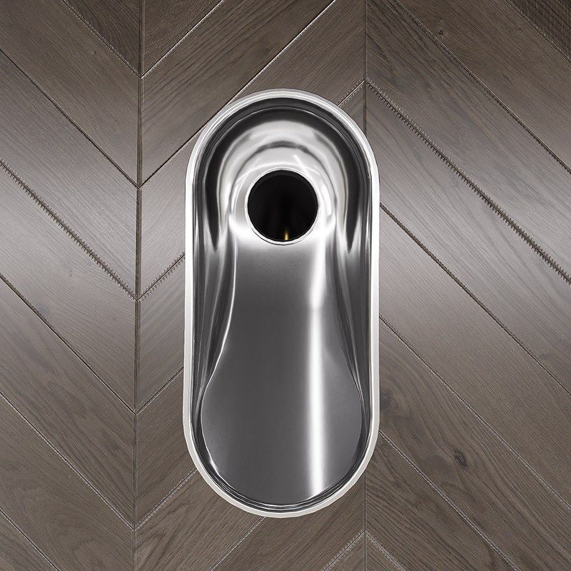 304不锈钢蹲便器蹲坑式大便器监狱公共厕所工程防臭大便池卫生间