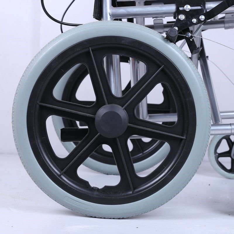 轮椅配件轮椅16寸轮子通用实心胎轮子后轮16175实心轮子外轮胎