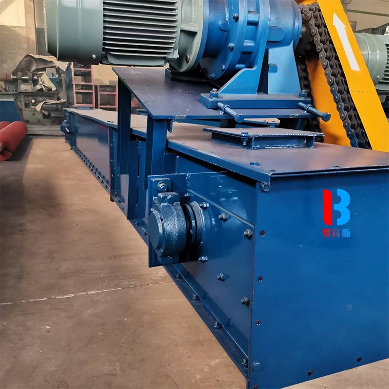 链式刮板输送机粉煤灰爬坡FU270拉链机煤矿锅炉出渣 板链埋刮板机