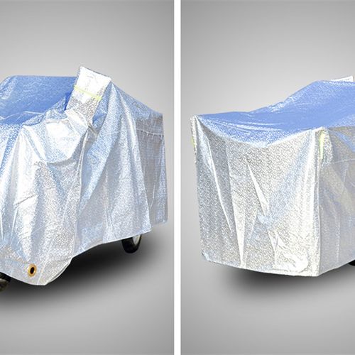 电动三轮车防雨罩小四轮老年代步车残疾摩托车车衣防晒罩通用加厚