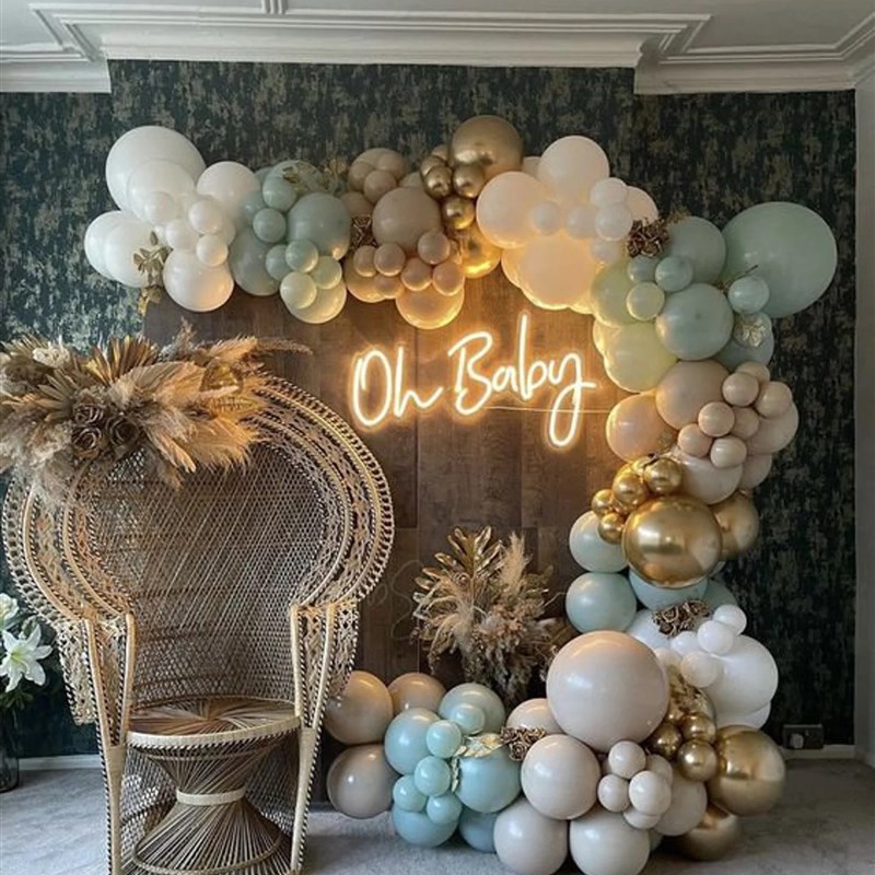 oh Baby Neon Sigrn 霓虹灯生日Birthday 婚礼Wedding 灯牌定制