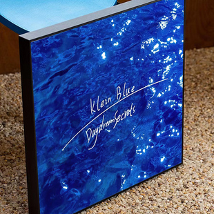 高级感克莱因蓝钻石画2023新款客厅满钻海水艺术创意小众十字绣5d