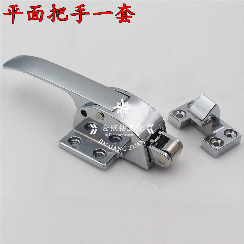 加厚烘箱门锁 冰柜拉手 可调节拉手搭扣把手冷库门锁烘箱烤箱配件