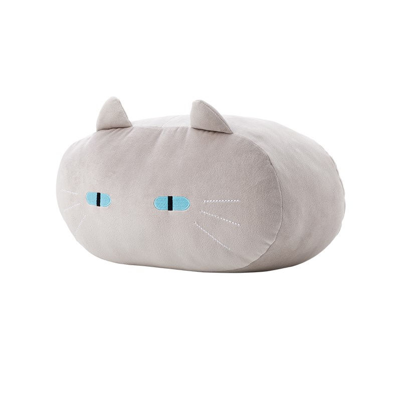 NITORI宜得利家居创意沙发靠枕猫咪可爱睡觉抱枕T靠垫舒柔质感抱