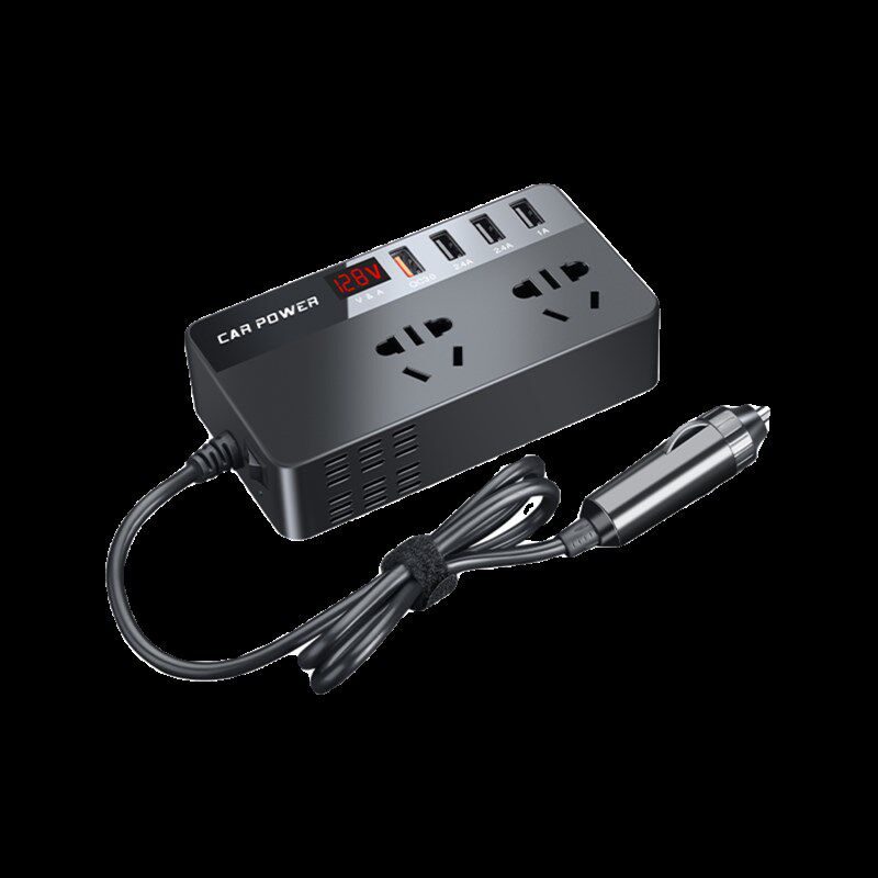 车载逆变转换器12v24v转220V伏货车用多功能大功率电源变压充电器