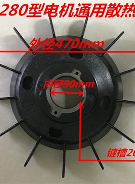 YZ YbZR280电机起重及冶金用绕线转子三相异步电动机机塑料 铝风