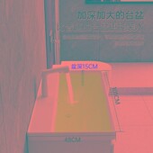 浴室柜组合实木白色智能镜卫生间洗脸池洗漱台一体大盆陶瓷洗手盆