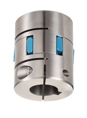 BFCG梅花星型联轴器不锈钢大扭矩电机丝杆M连轴器爪型连轴节夹持