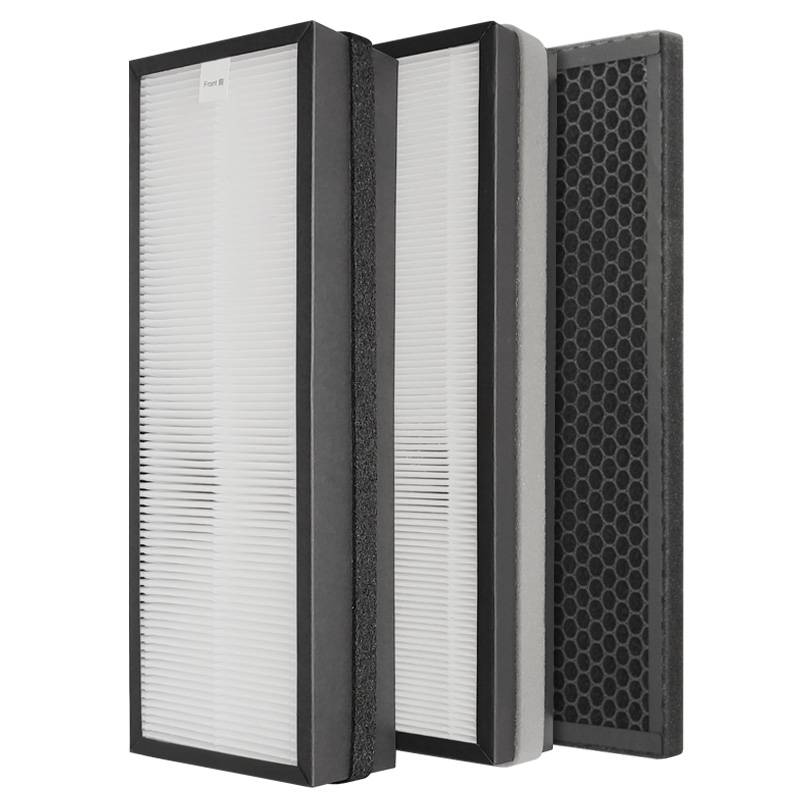 适配递安挂壁新风机kO2/3S过滤网套装HEPA中高效活性炭滤芯除甲醛