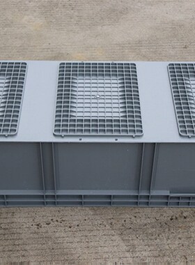 41028周转箱欧标塑料箱1000*400*280汽配厂专用箱