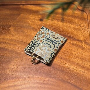 平安符护身符袋织锦香囊空儿童随身宝宝福袋保护套挂绳袋子