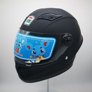 炫酷儿童全盔安全帽四季头盔机车B越野全盔滑板头盔卡丁车头盔防