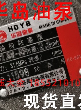 启东华岛高压油泵有限公司 HD2.5M-RP HD25M-RP HD5M-RP 5MCY 10M