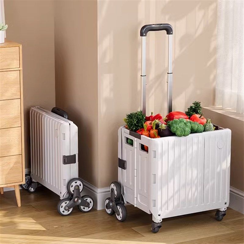 买菜小拉车家用折叠购物车取快递小推车拖车手拉车便携轻便拉杆车,收纳整理,便携购物车,淘宝优惠券,粉丝福利购,淘宝优惠卷