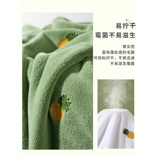 L毛巾吸水不掉毛擦头发的擦身体加厚洗澡男生洗脸帕子柔软家用